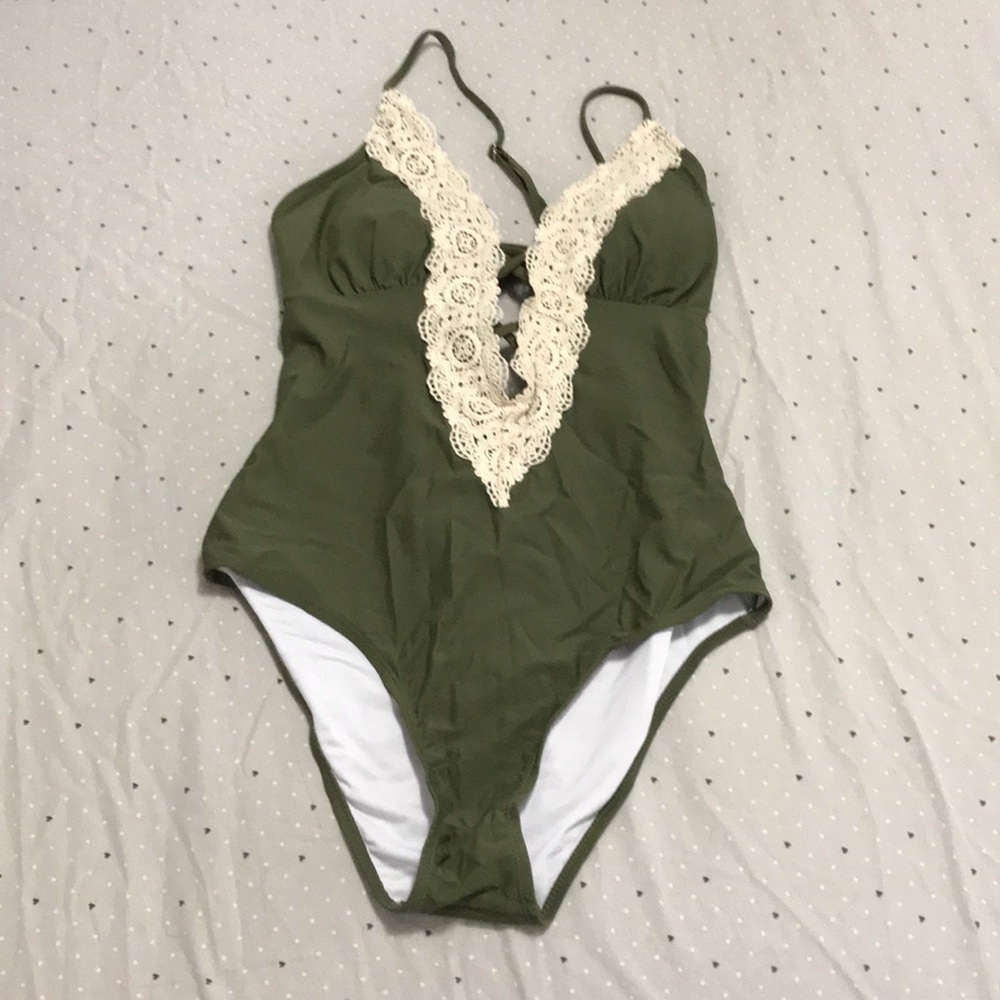 Green Bathing Suit